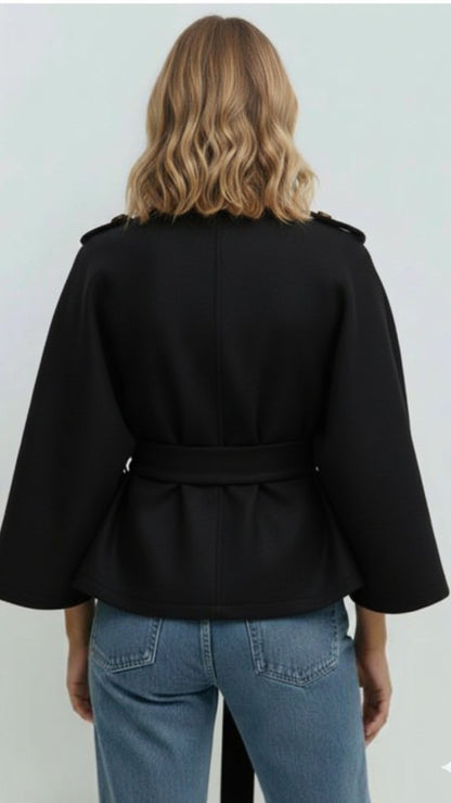 Elowen – Luxe Wool Cape