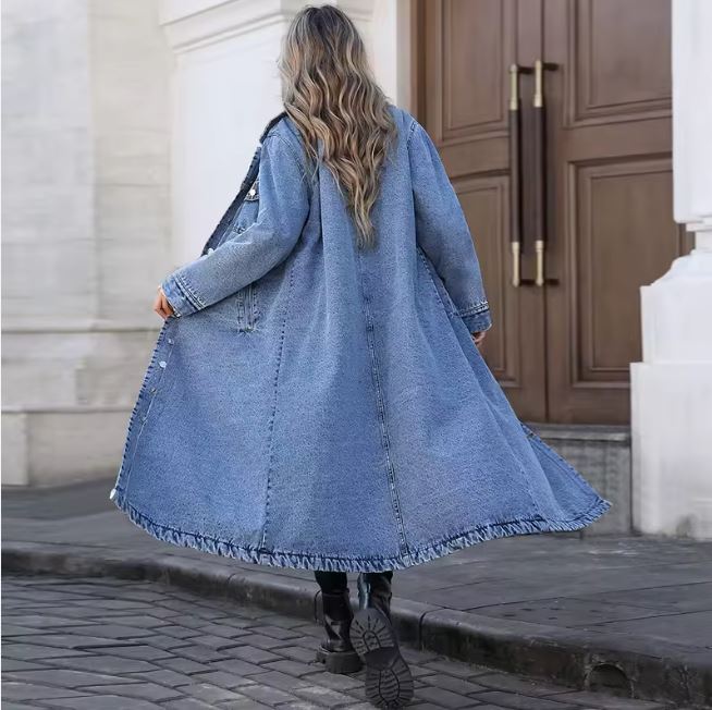 Seraphina Luxe Denim Coat