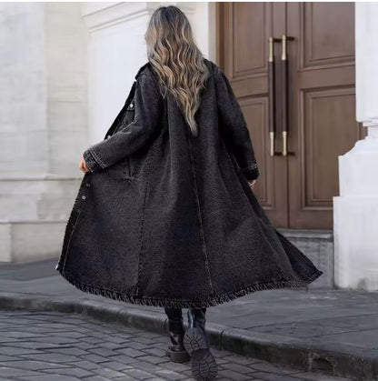Seraphina Luxe Denim Coat
