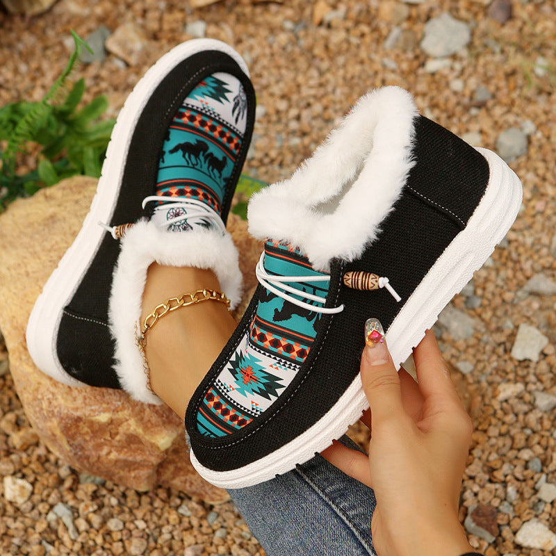 BRIXTON FUR-LINED URBAN BOOTS