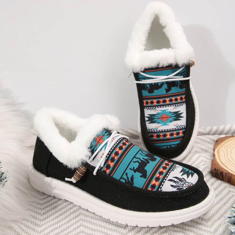 BRIXTON FUR-LINED URBAN BOOTS