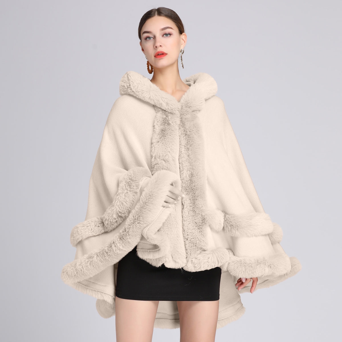 Marceline Luxe Winter Cape