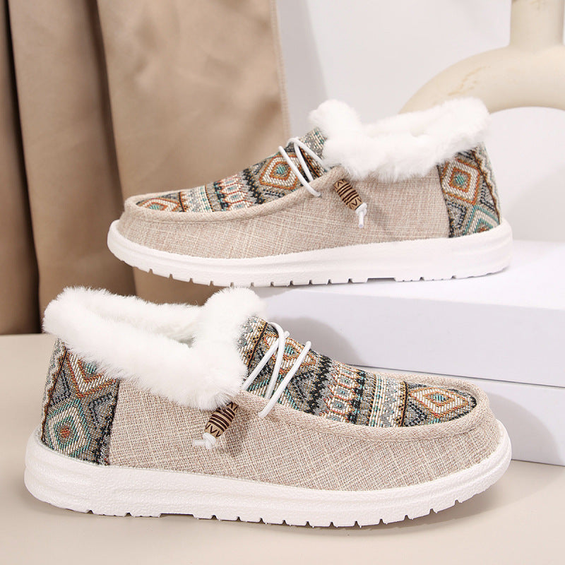 BRIXTON FUR-LINED URBAN BOOTS