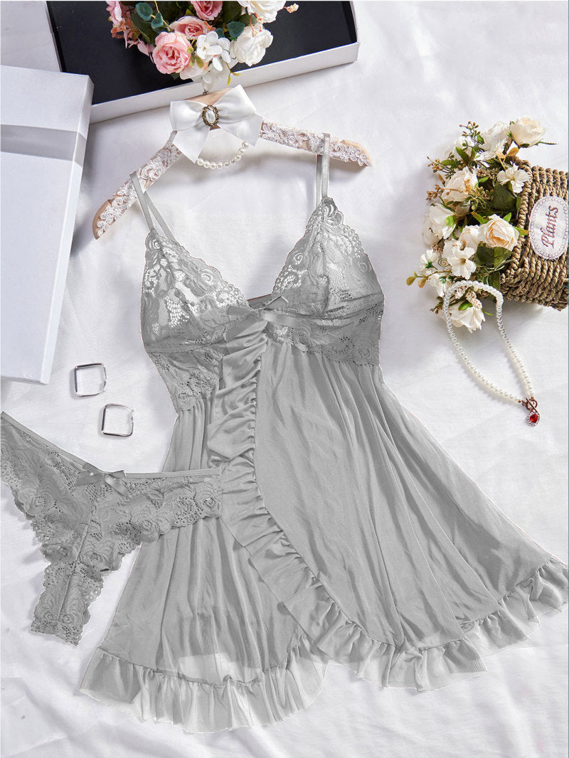 Lunara – Backless Grace Nightwear