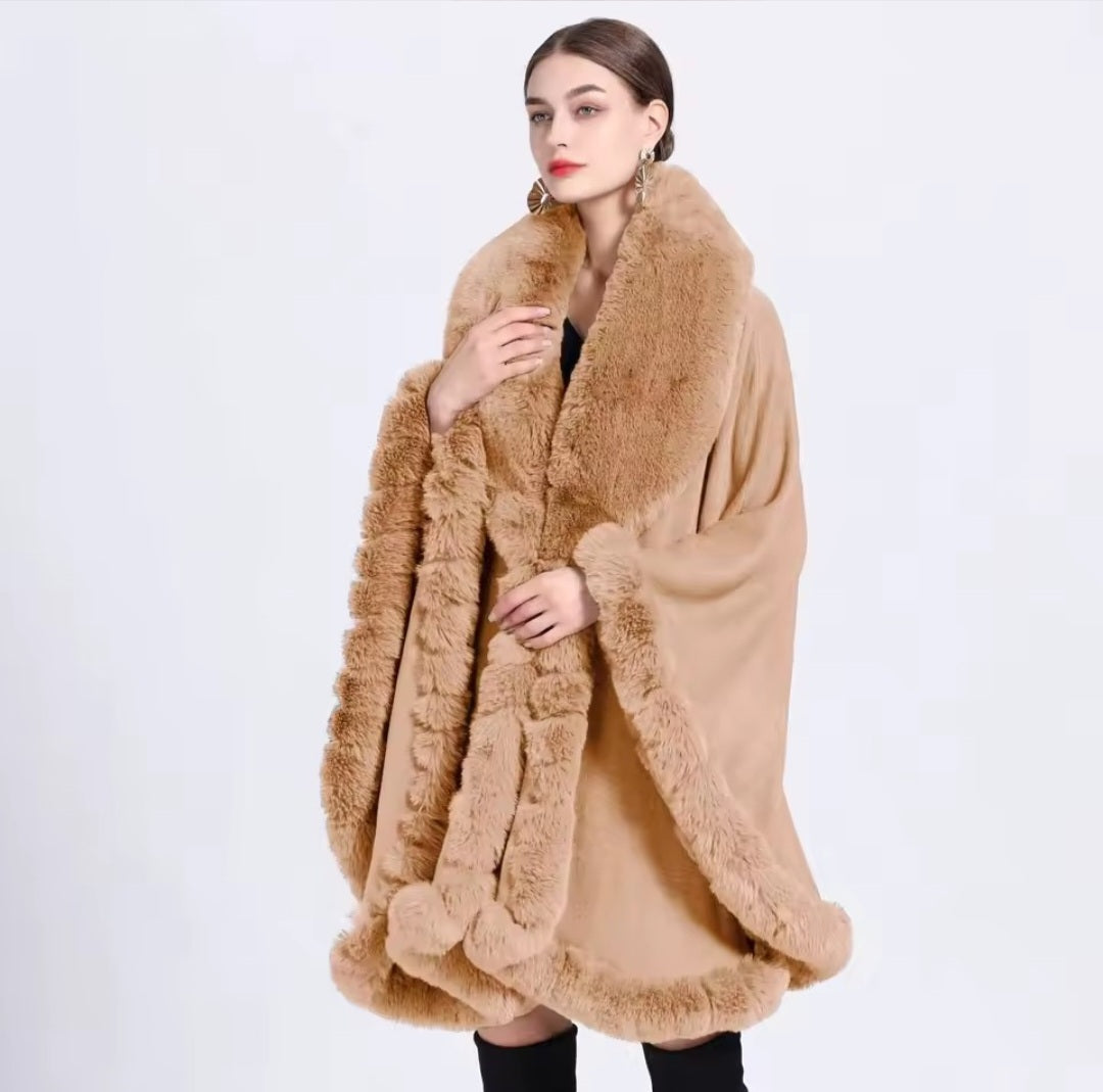 Marceline Luxe Winter Cape