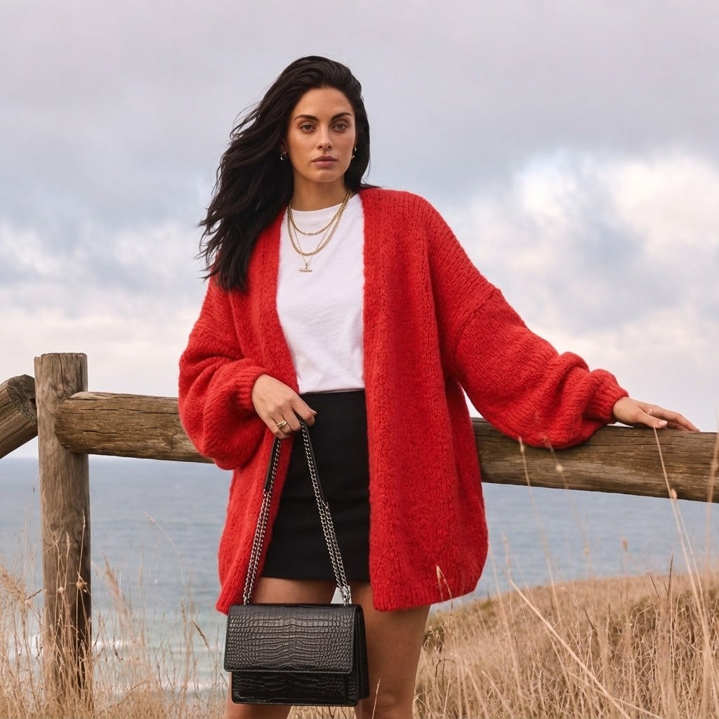 Elara – SoftDrape Knit Cardigan