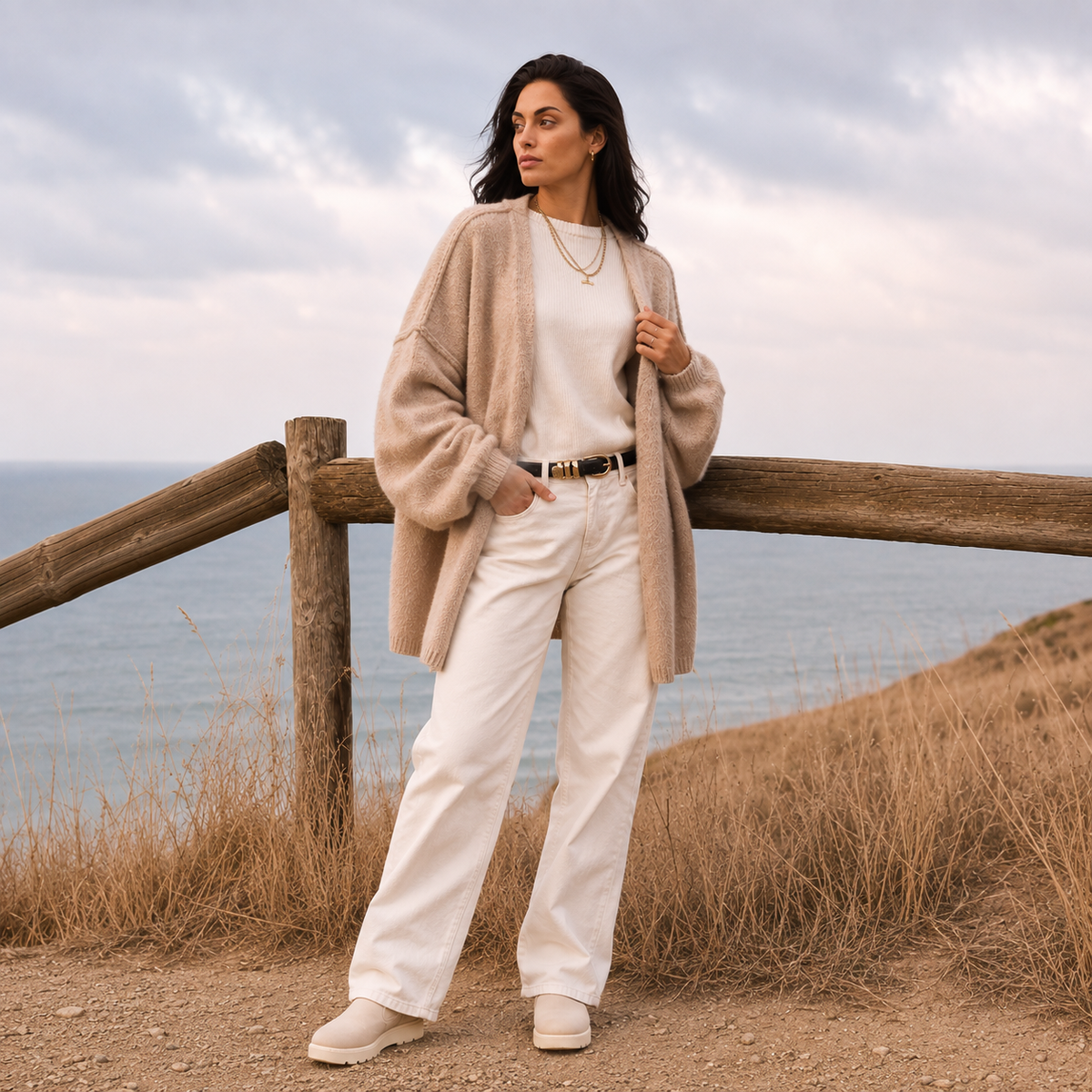 Elara – SoftDrape Knit Cardigan