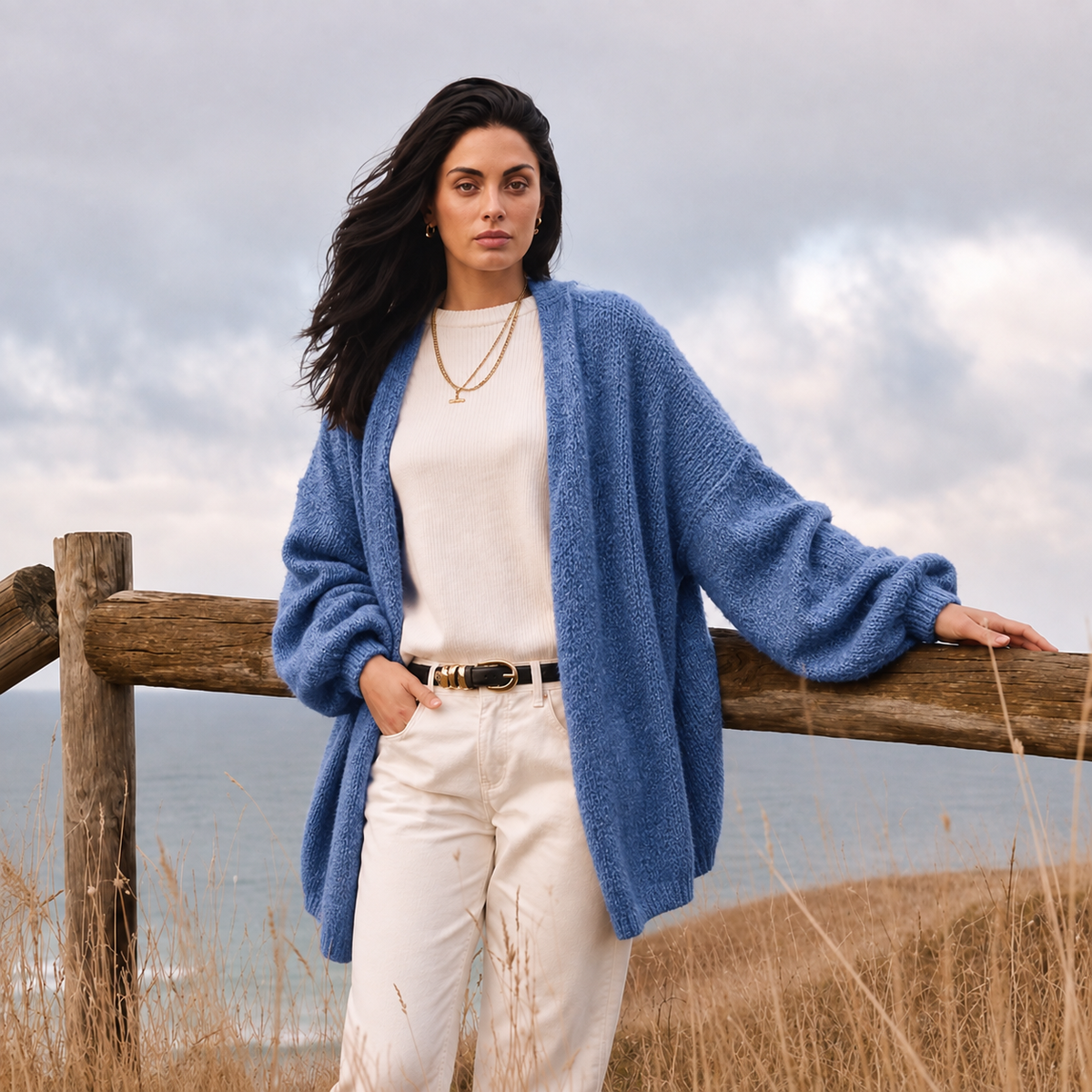 Elara – SoftDrape Knit Cardigan