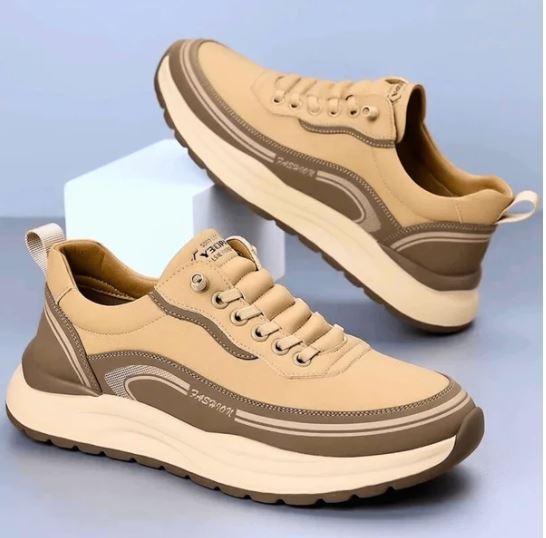 BRIXTON LEATHER TRAINERS